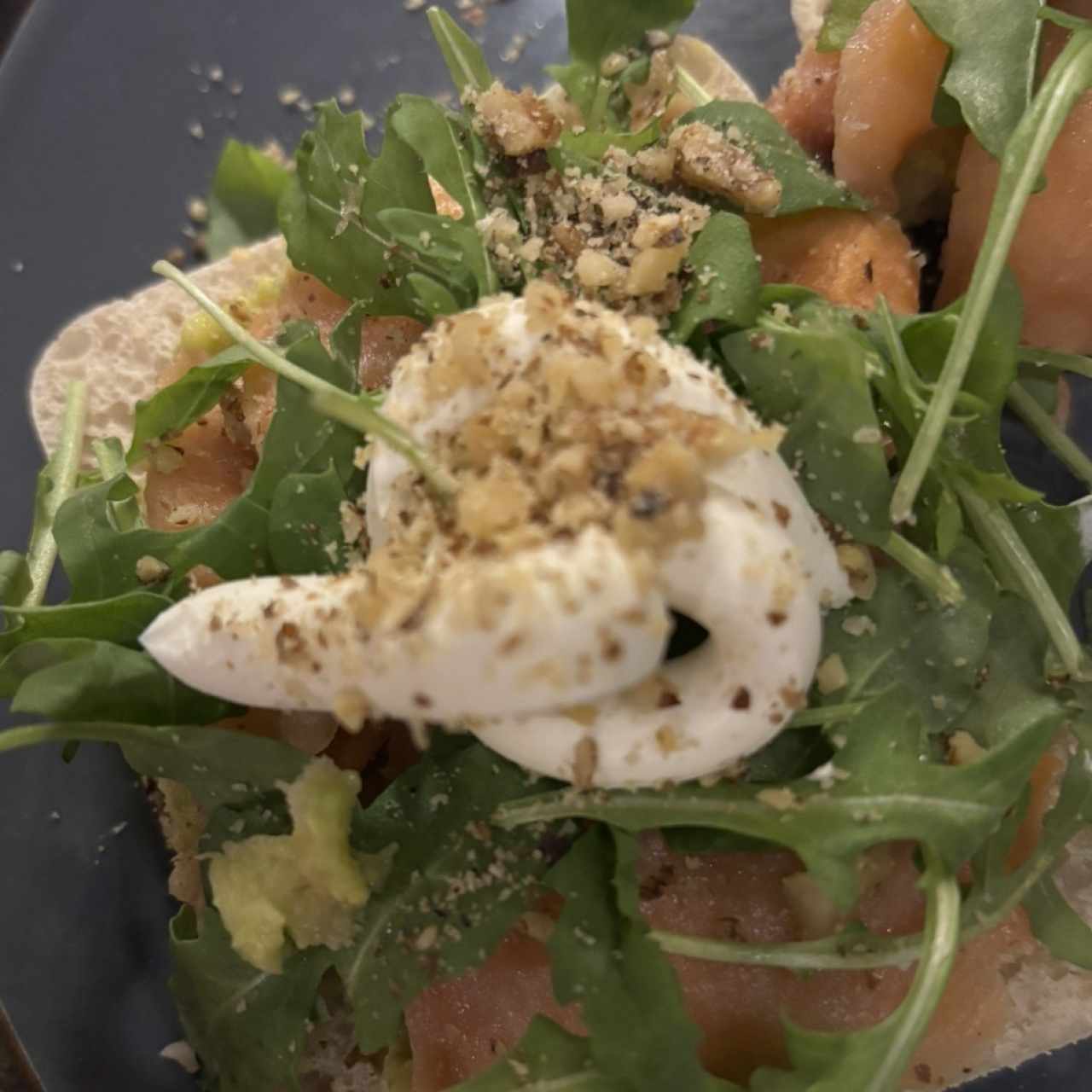 Bruschetta de salmón 