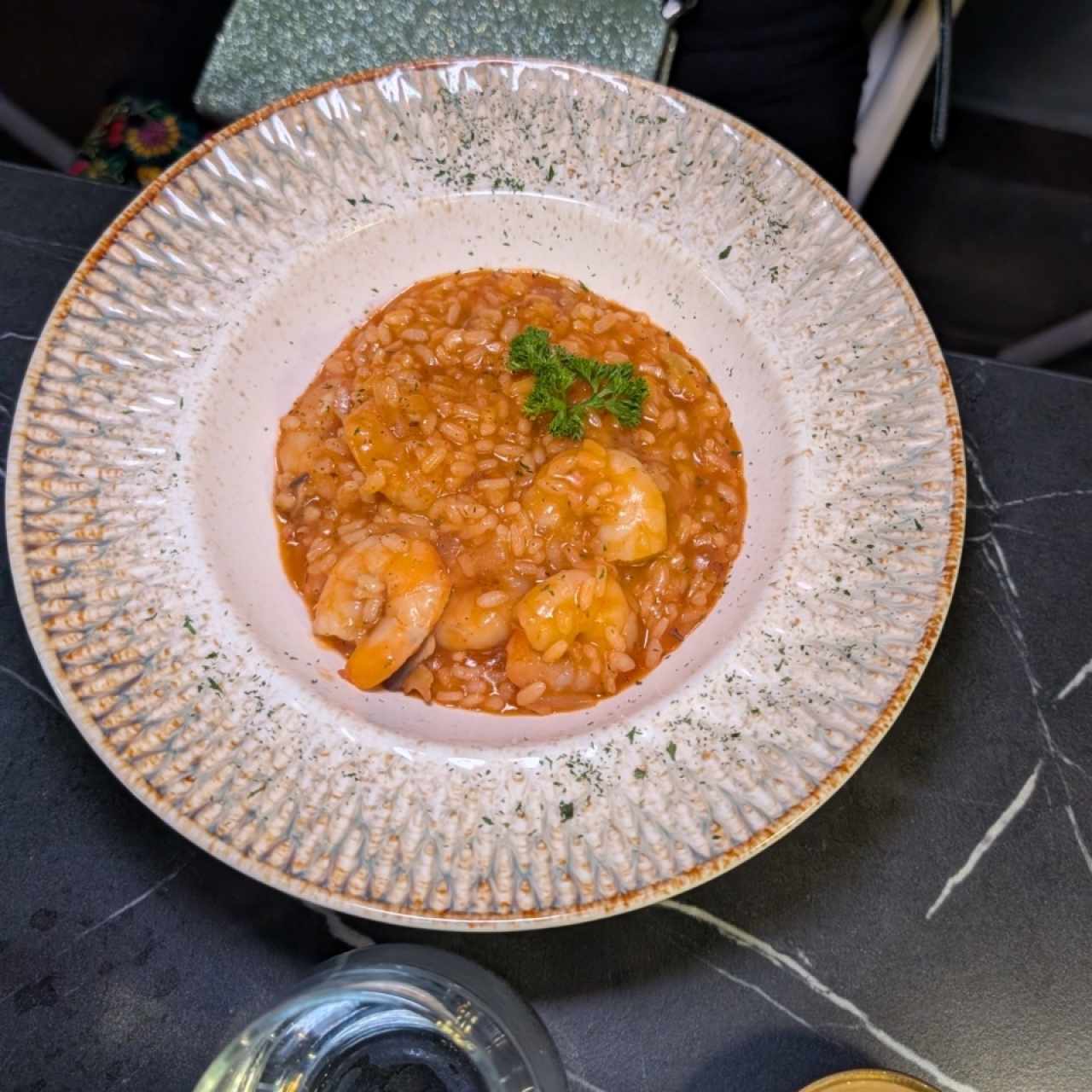 risotto al gambereti