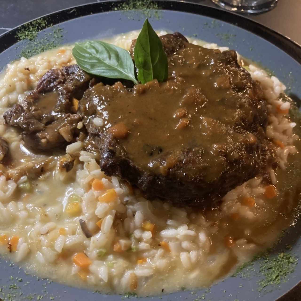 Risotto con Osobuco