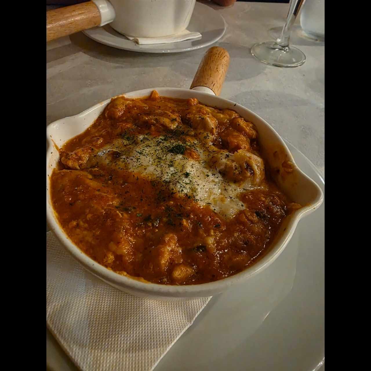 lasgna de pollo