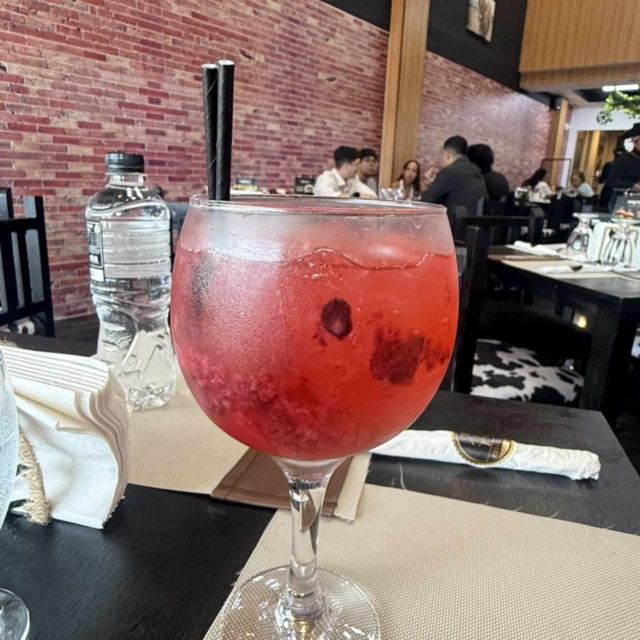 Gin de frutos rojos 