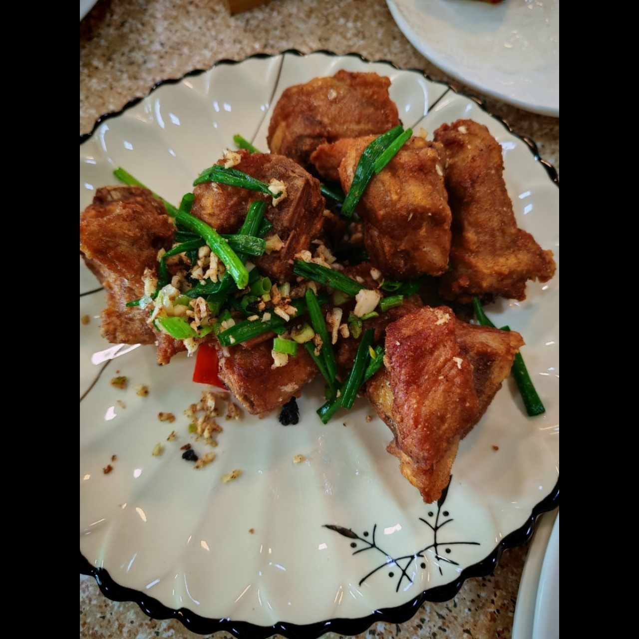 Costillas fritas sal y pimienta 