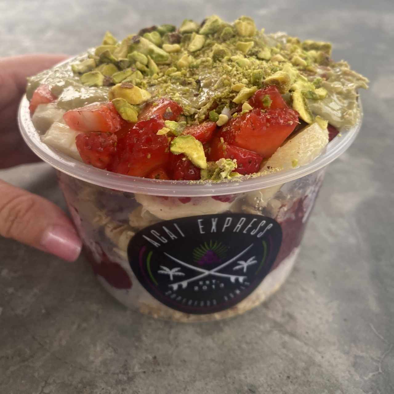 Acaí Bowls - Dubai Valentine Bowl