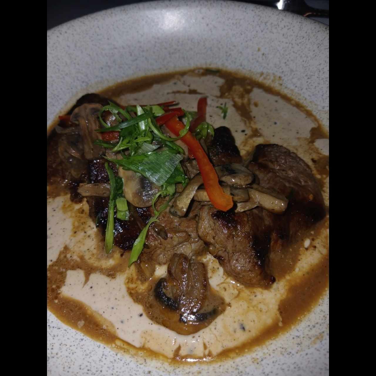 Filete a la pimienta 