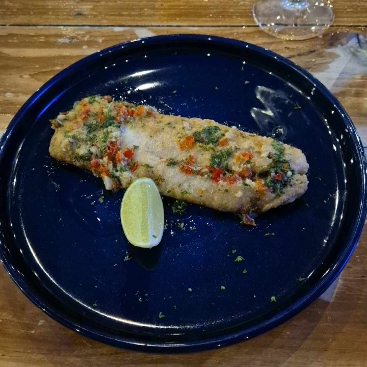 corvina al ajillo
