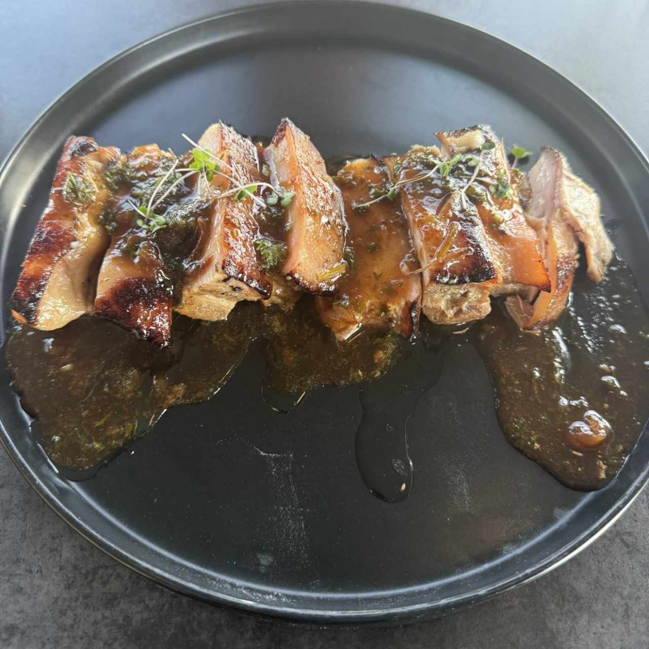 Pork Belly en Salsa de Tamarindo