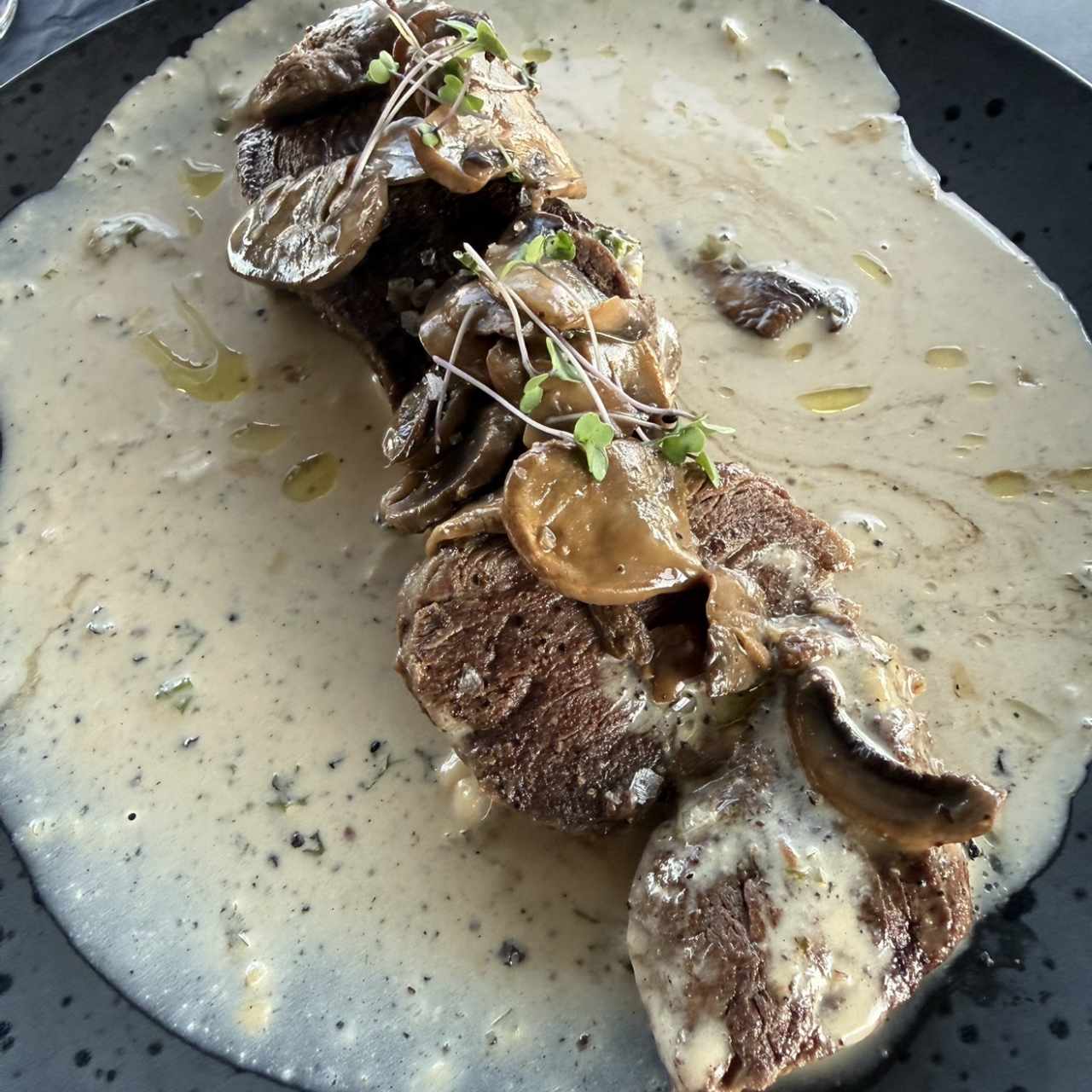 Filete de res 3 pimientas