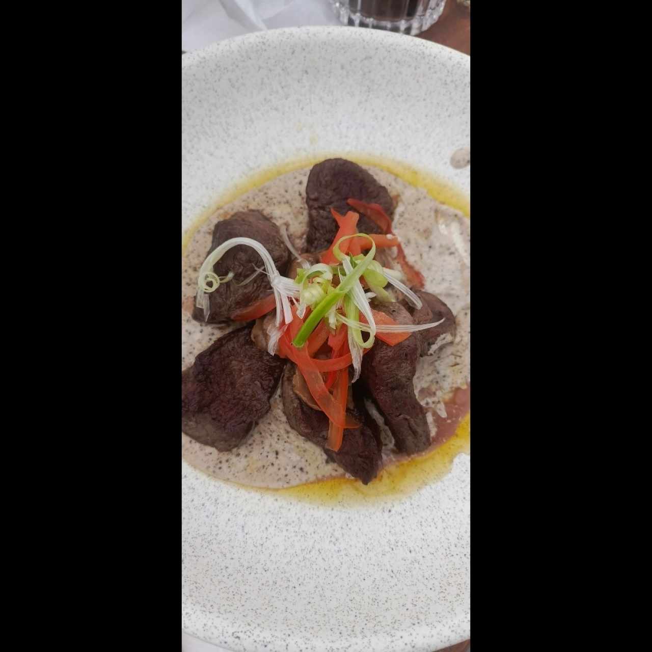 filete de res en salsa de pimienta