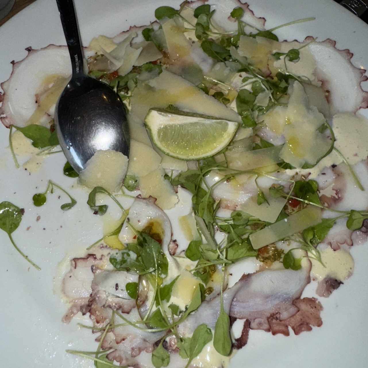 Carpaccio de Pulpo 