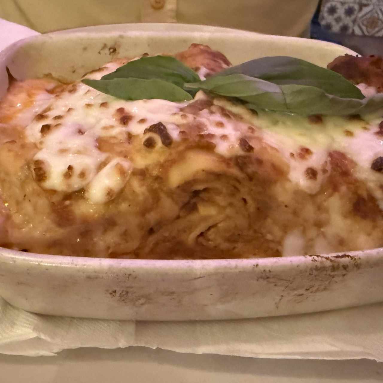 Lassagna boloñesa