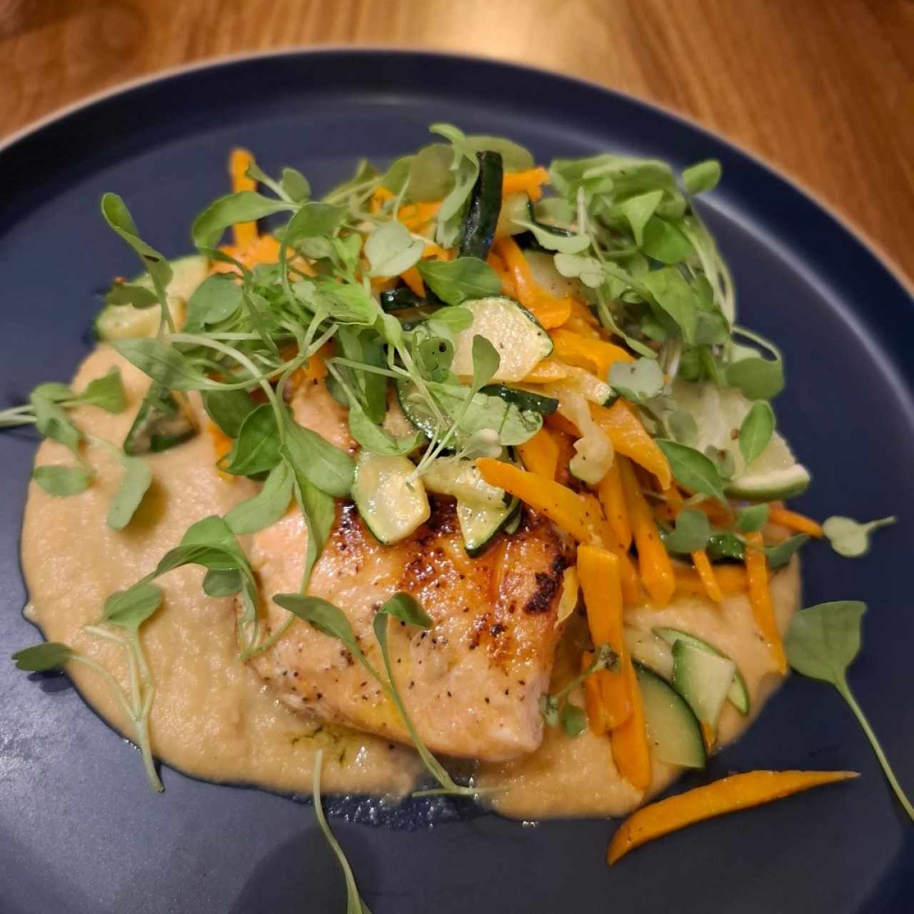 Salmone alla piastra