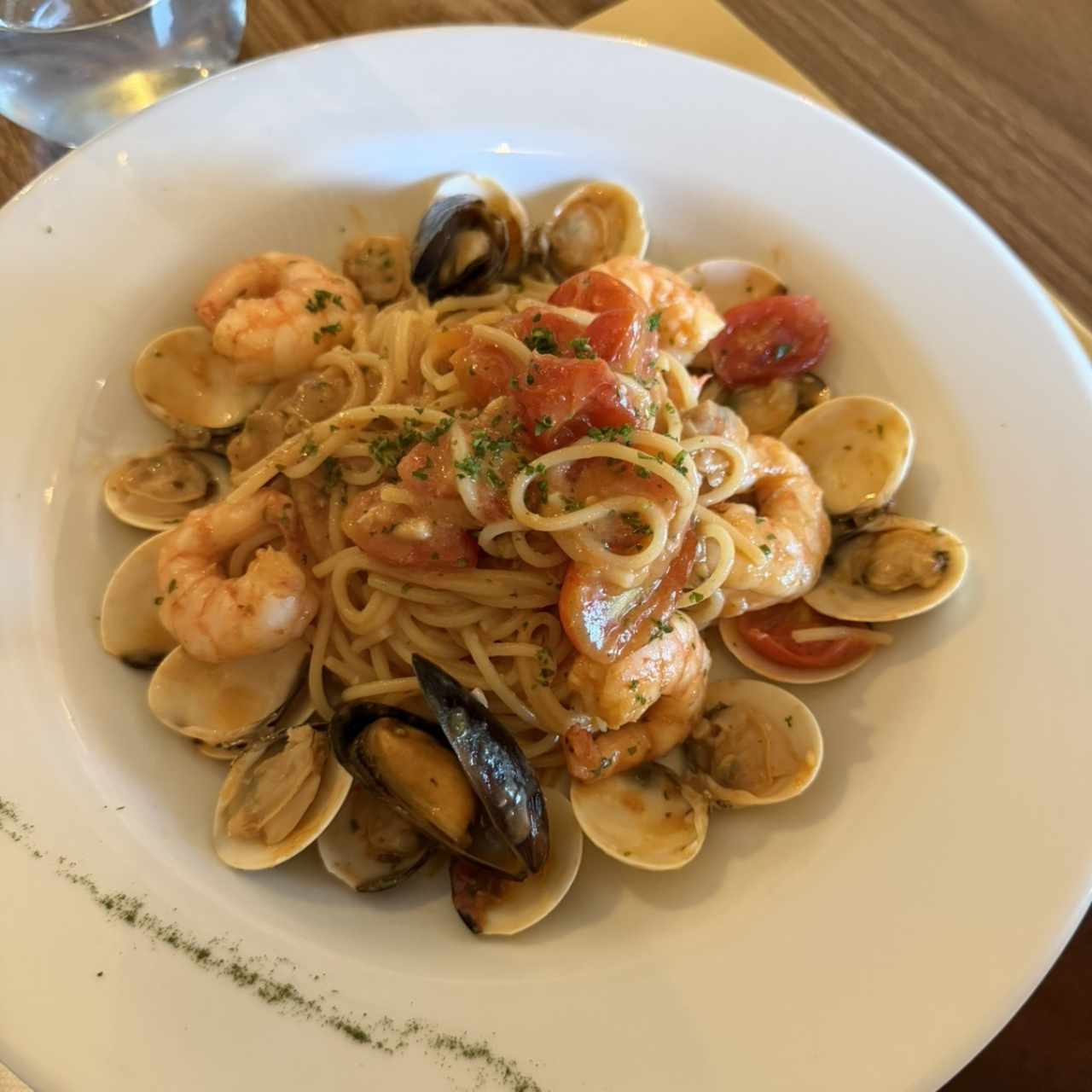 Spaghettis alla Pescatore