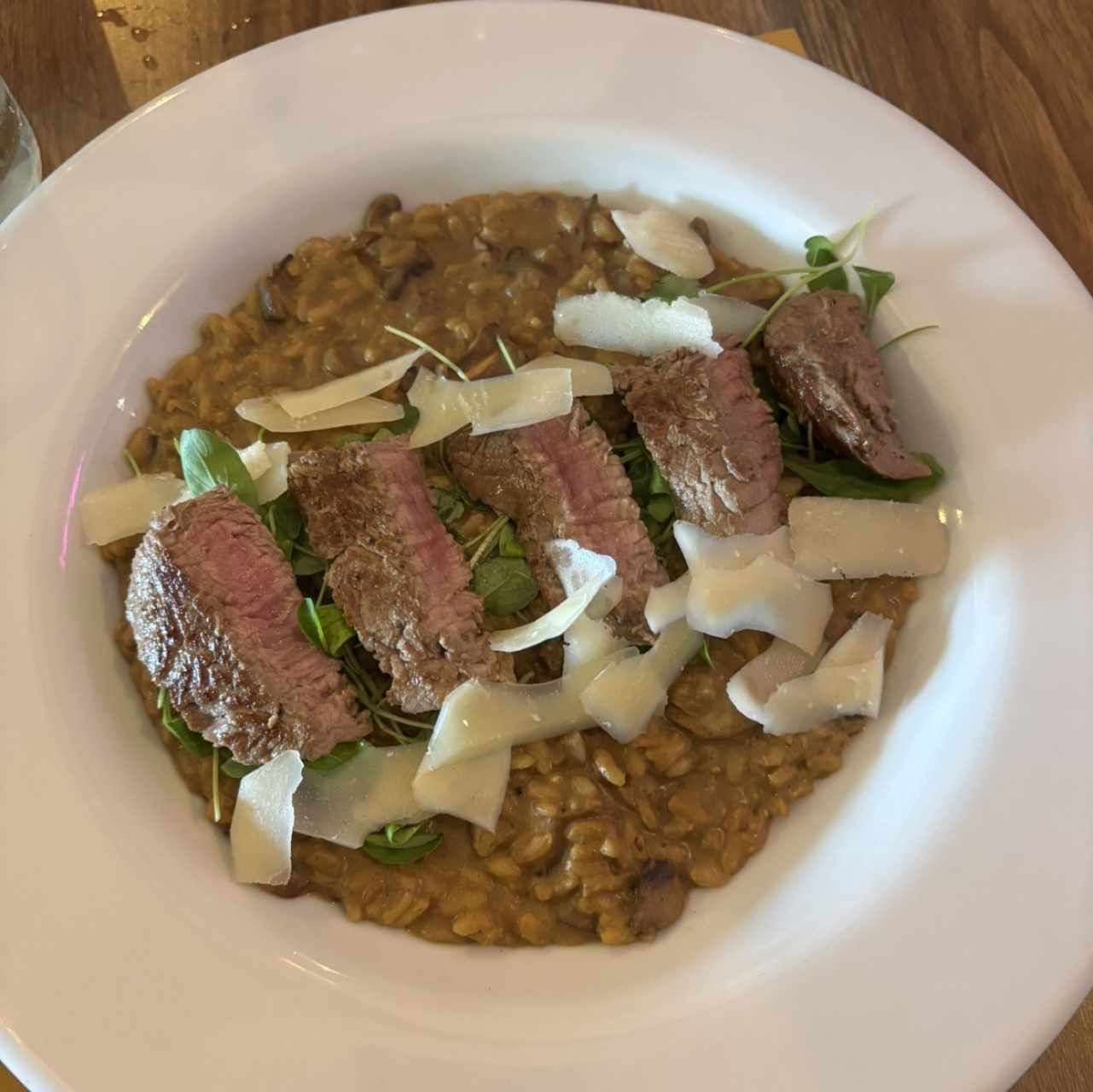 Risotto de hongos