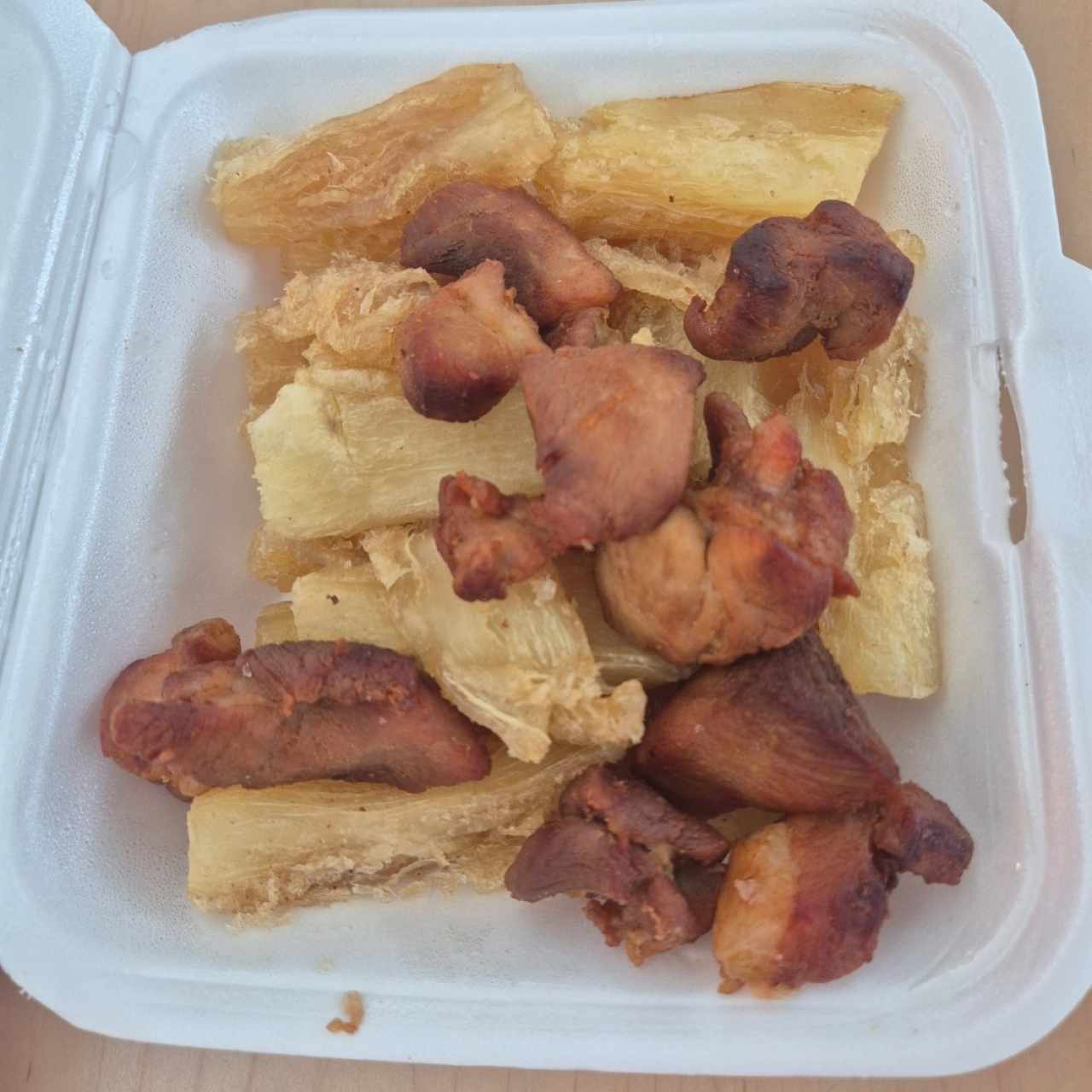 Yucas fritas 