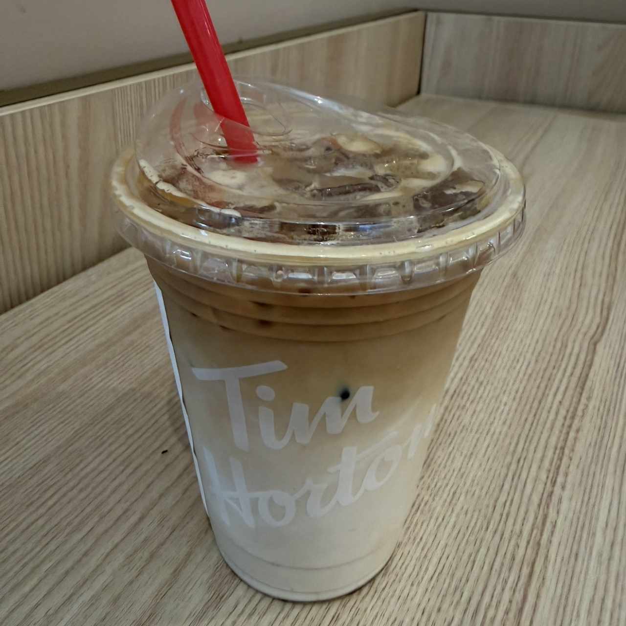 Iced caramel machiato