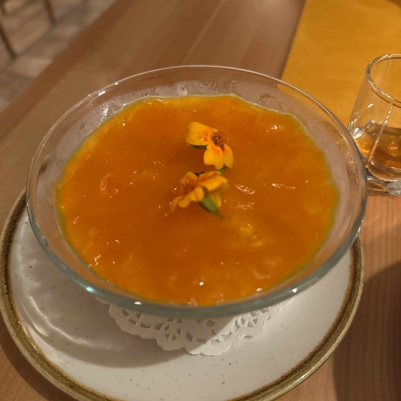 Pannacotta de piña