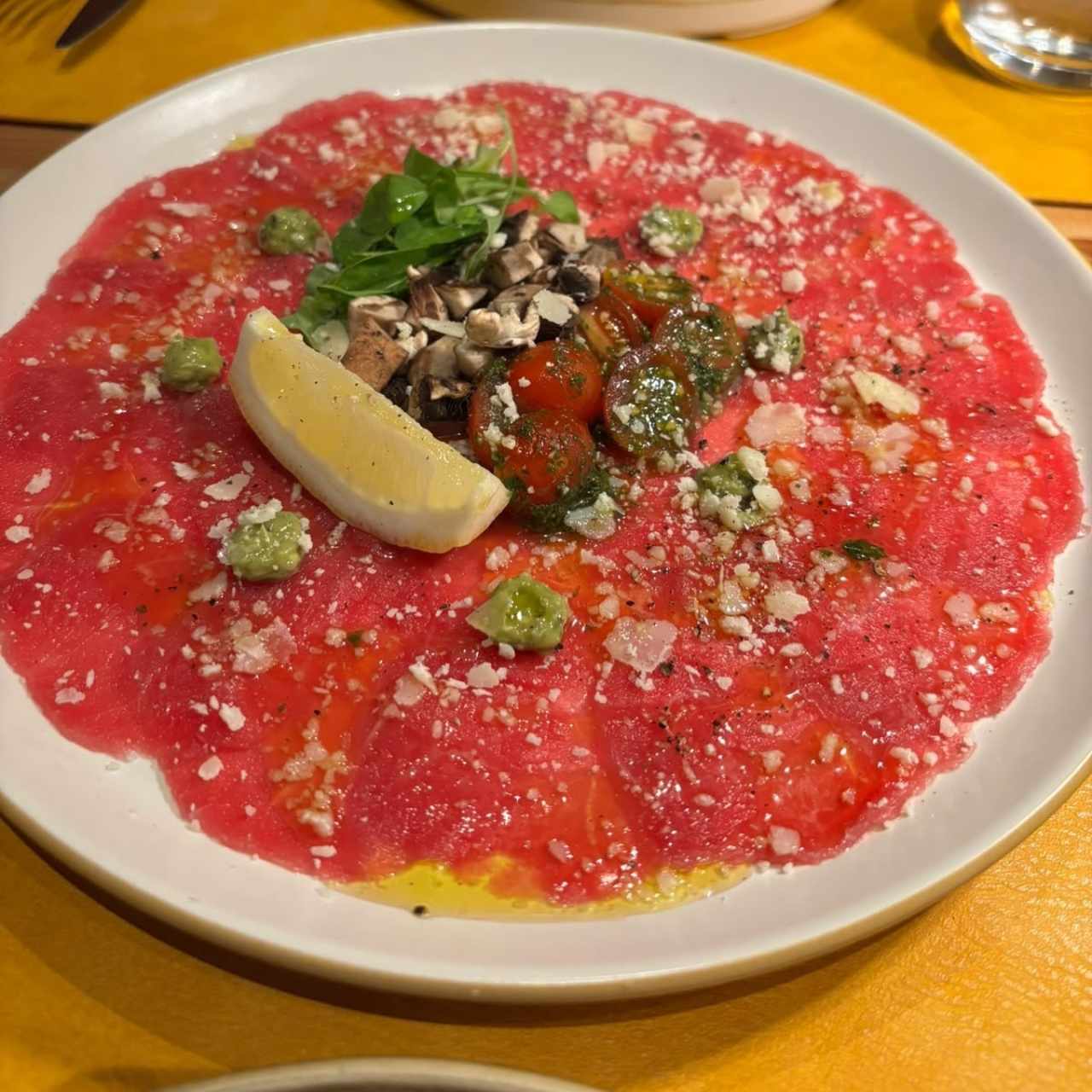 Carpaccio di manzo