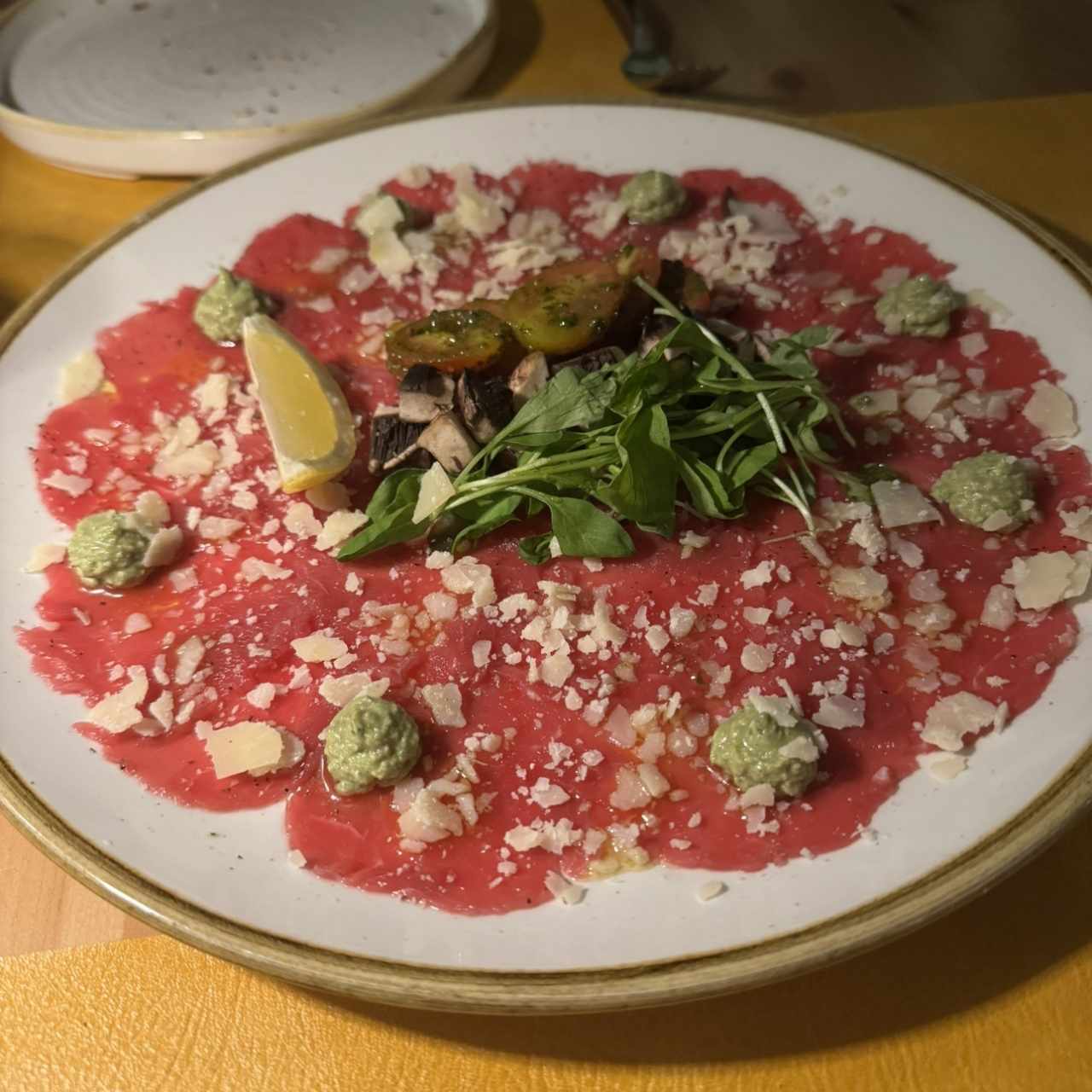 Carpaccio di manzo