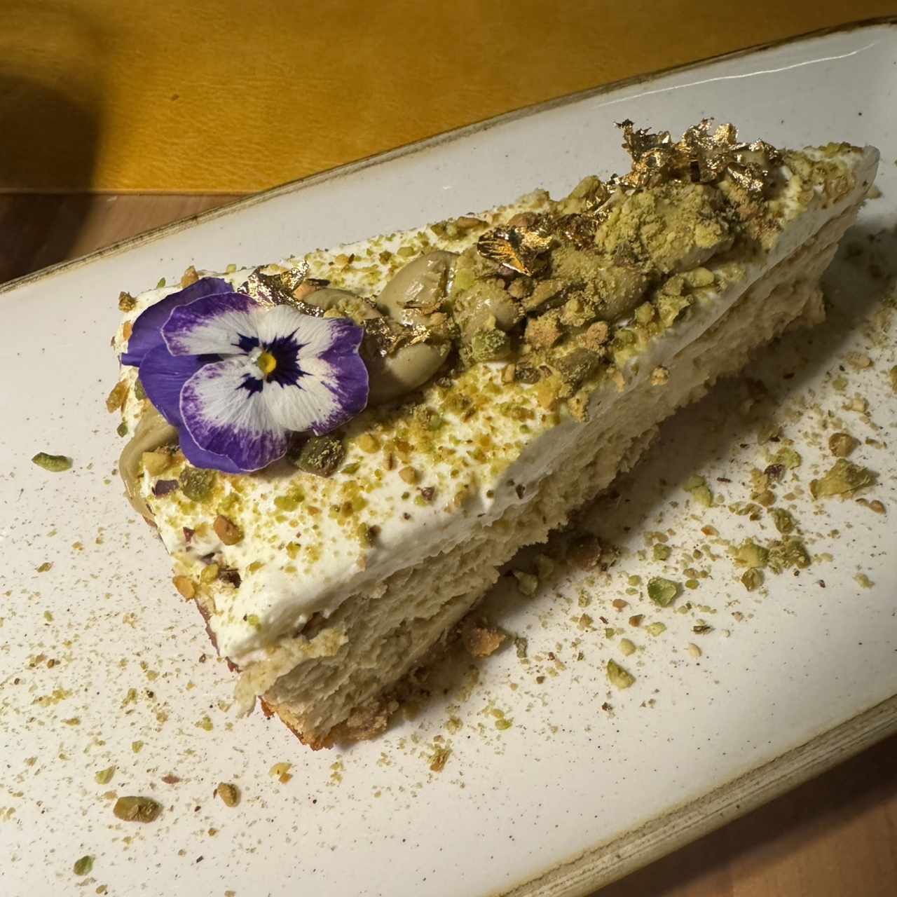 Cheese cake de pistacho 