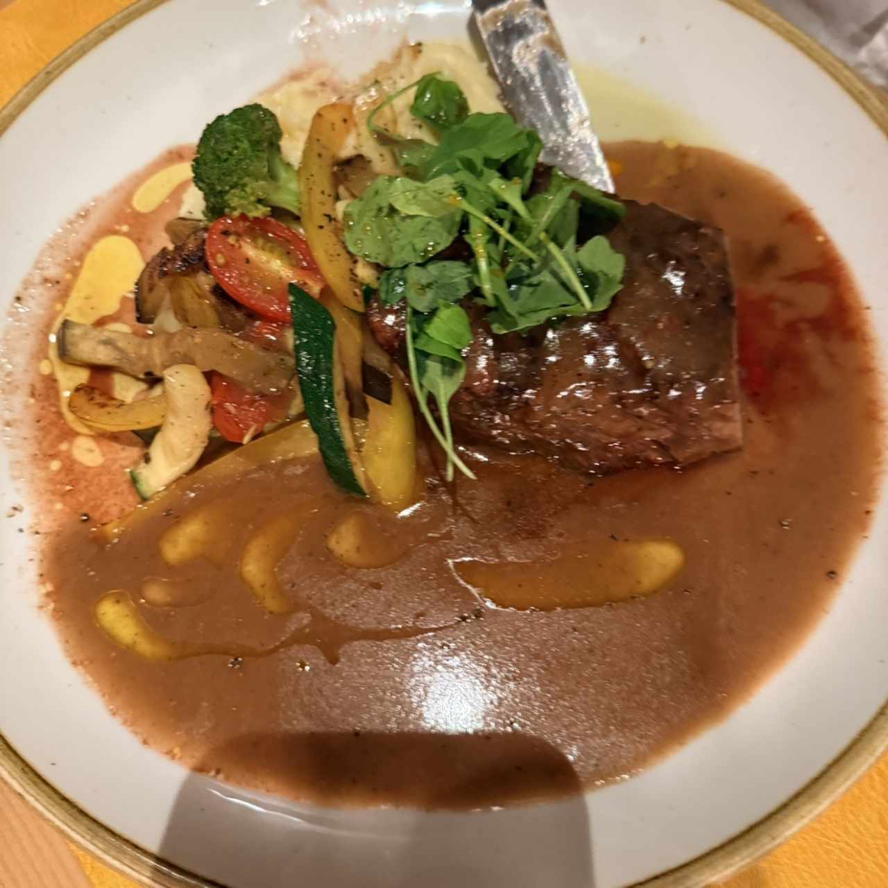 Centro di filetto di manzo