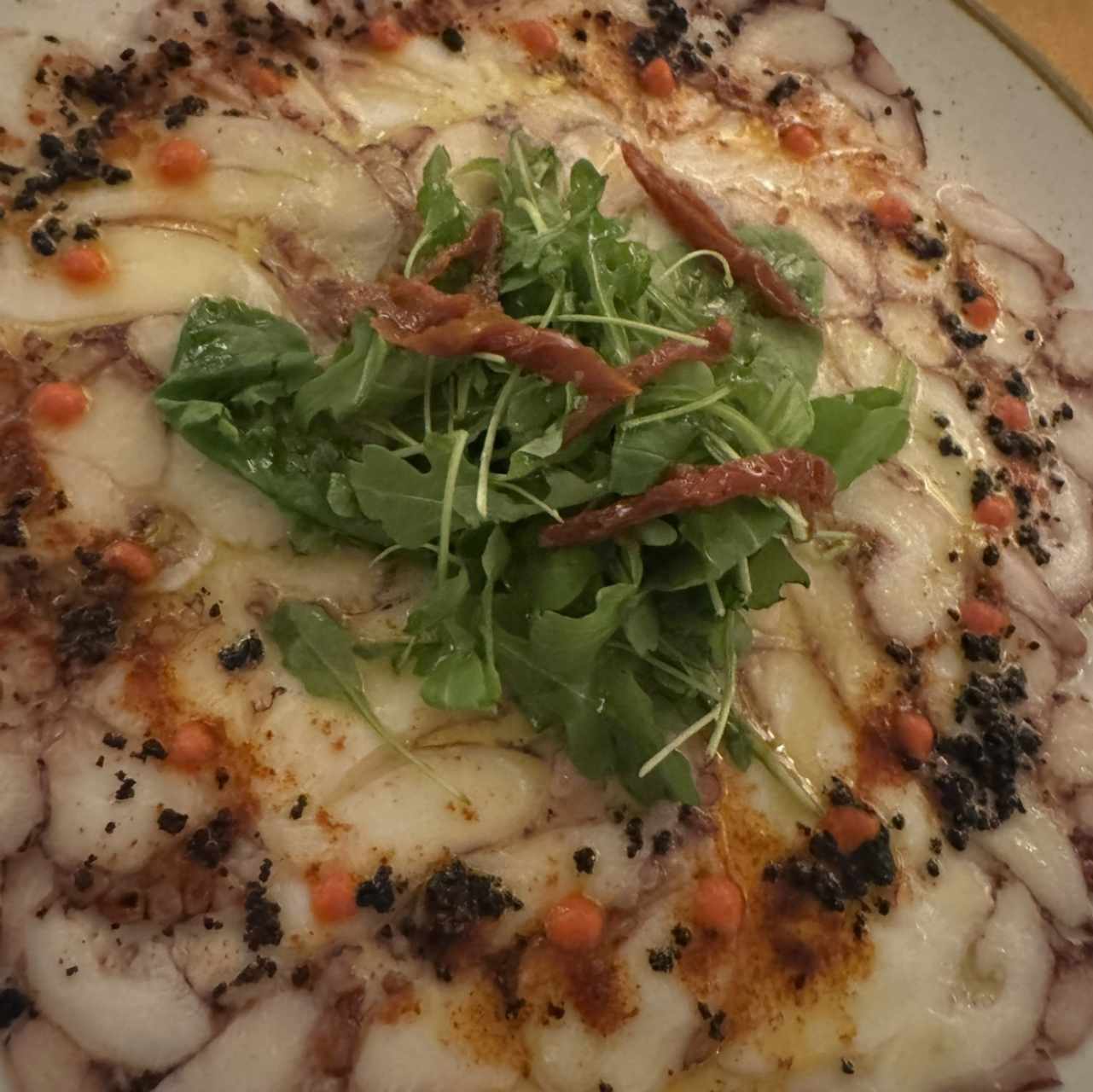ANTIPASTI - Carpaccio di polpo