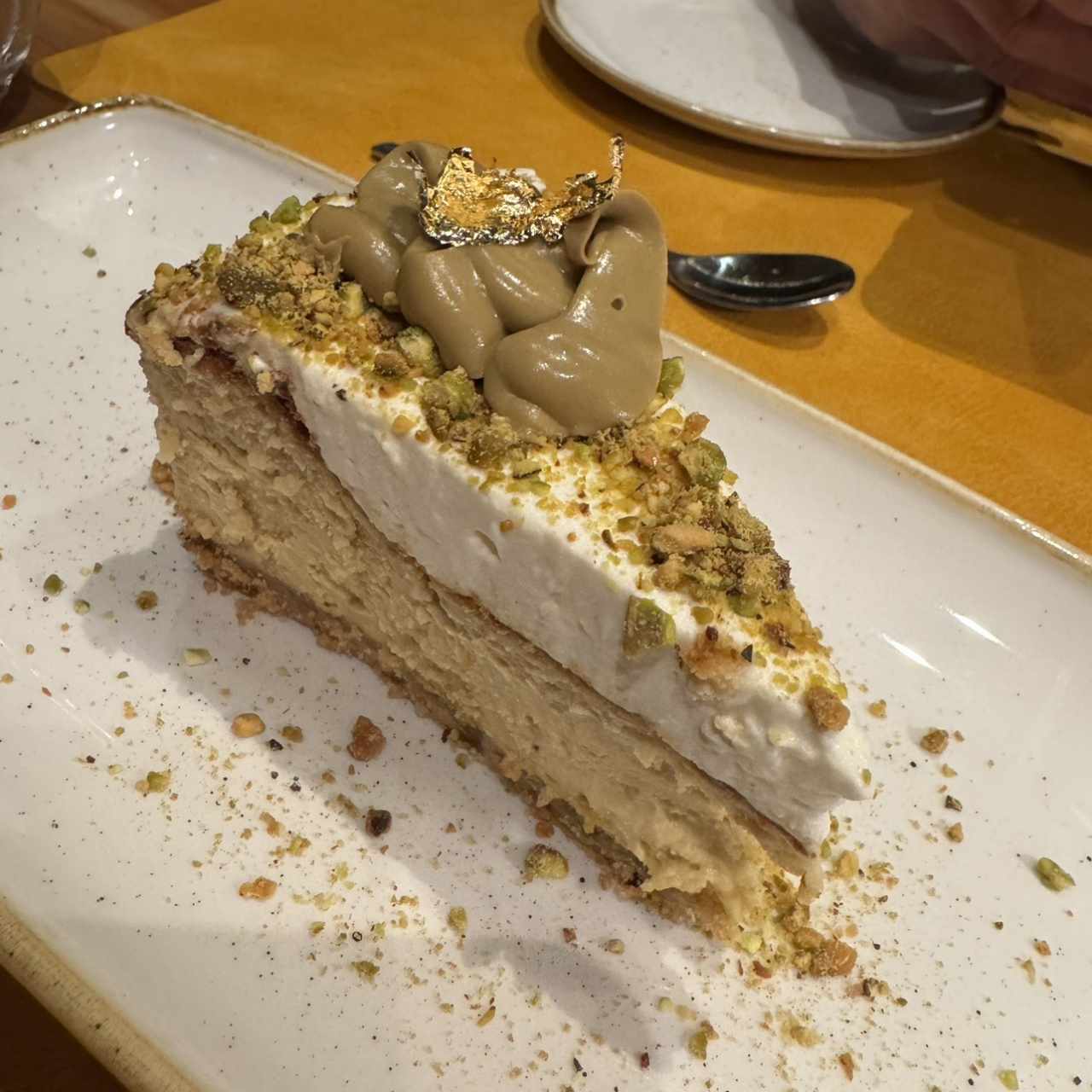 Cheescake de pistacho 