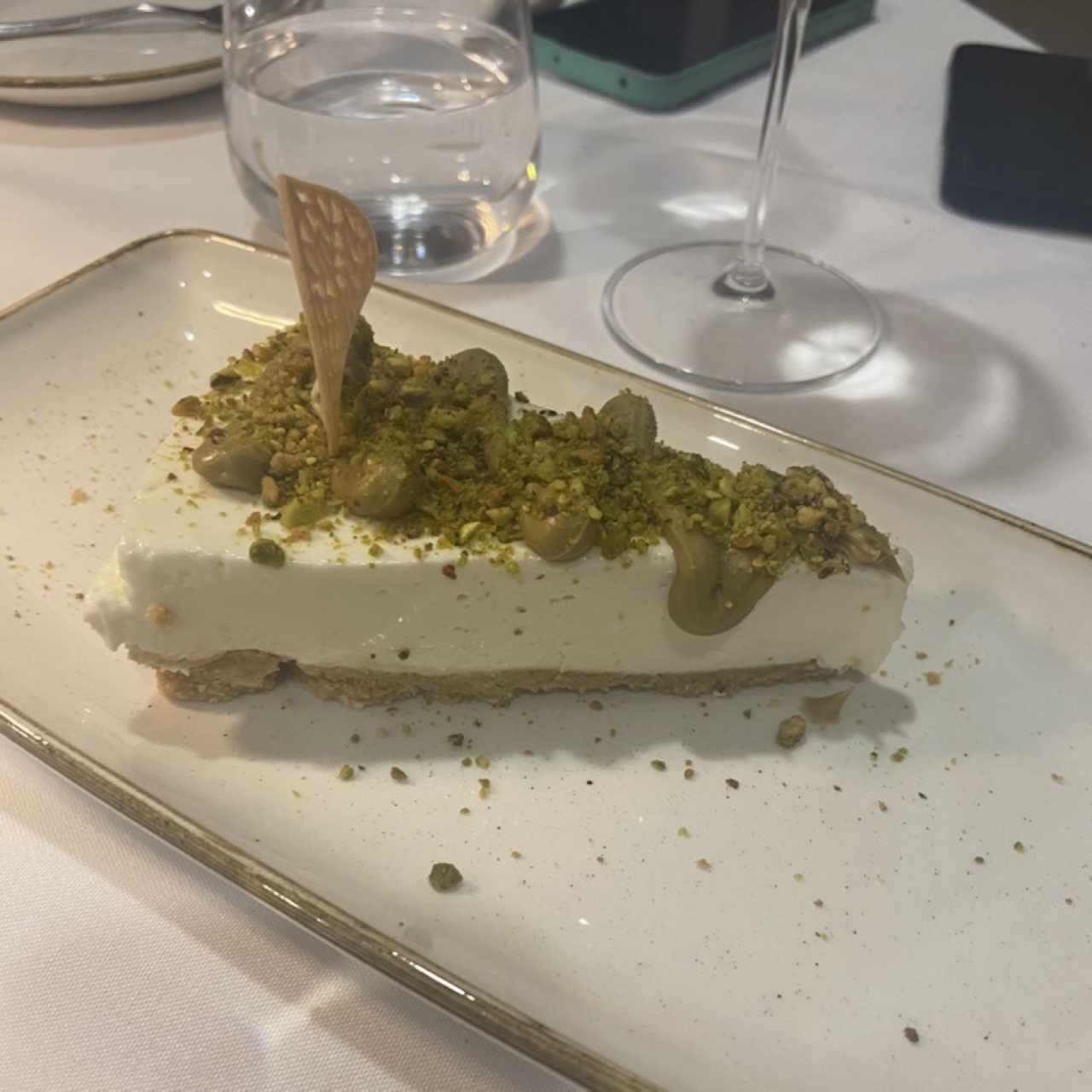 DOLCI - CHEESECAKE AI PISTACCHI