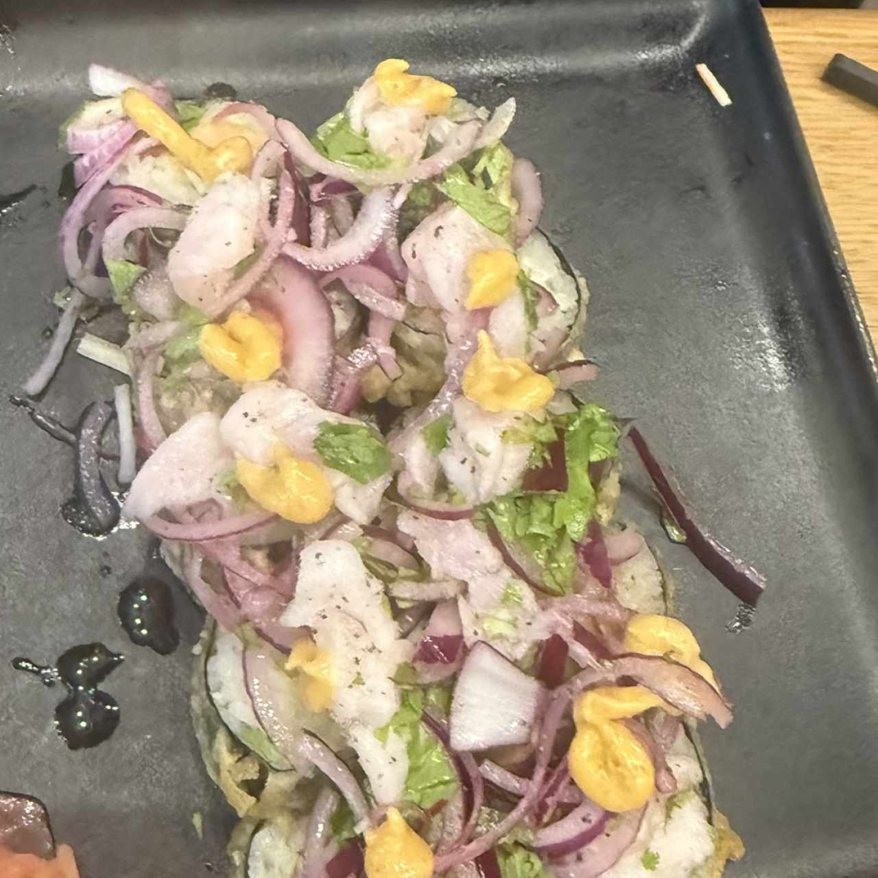 Ceviche roll