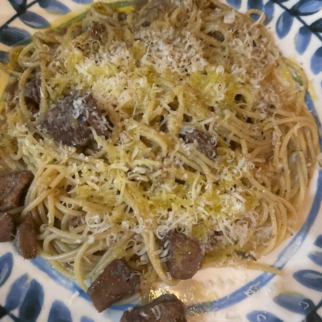 Spaghetti de Cordero 