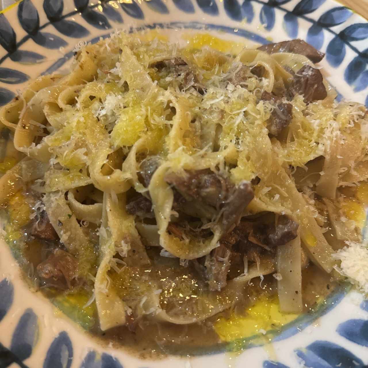 Fettucine con Cordero 