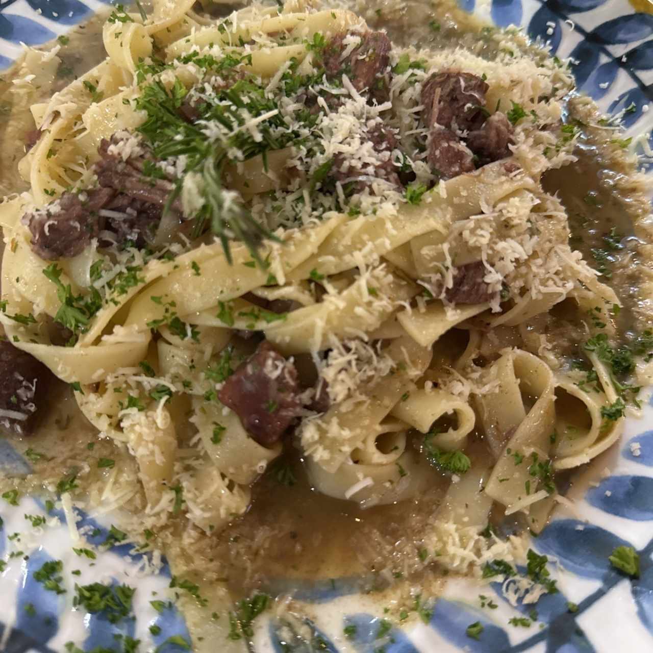 Fettucine de Cordero 