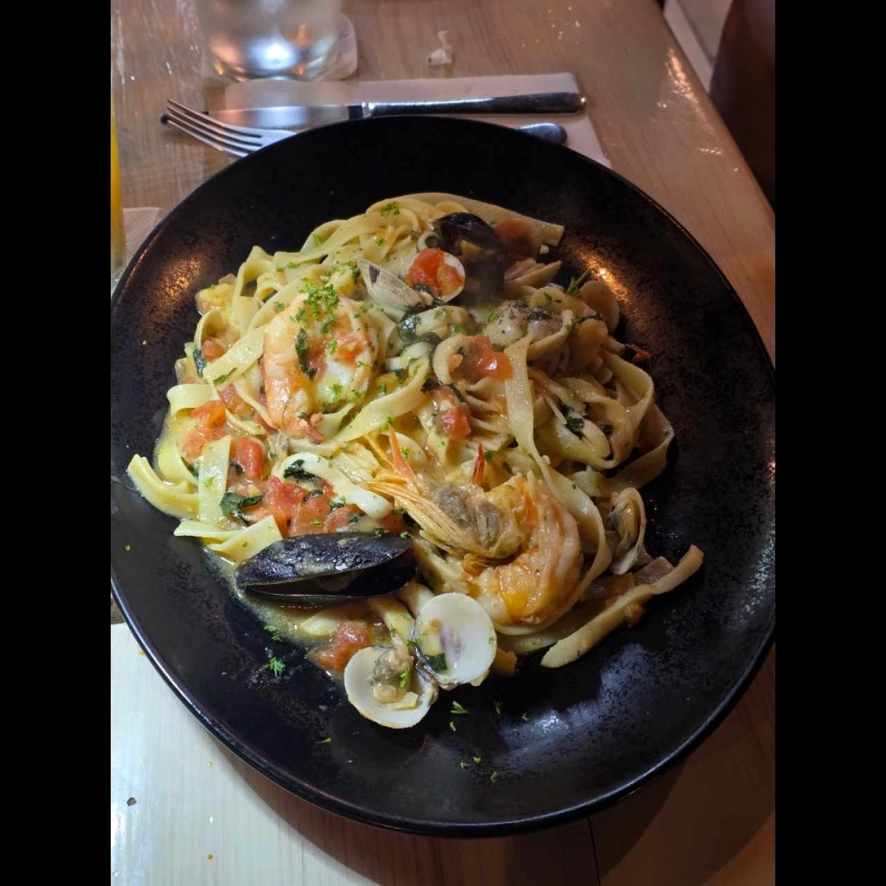Fettuccini frutti di mare
