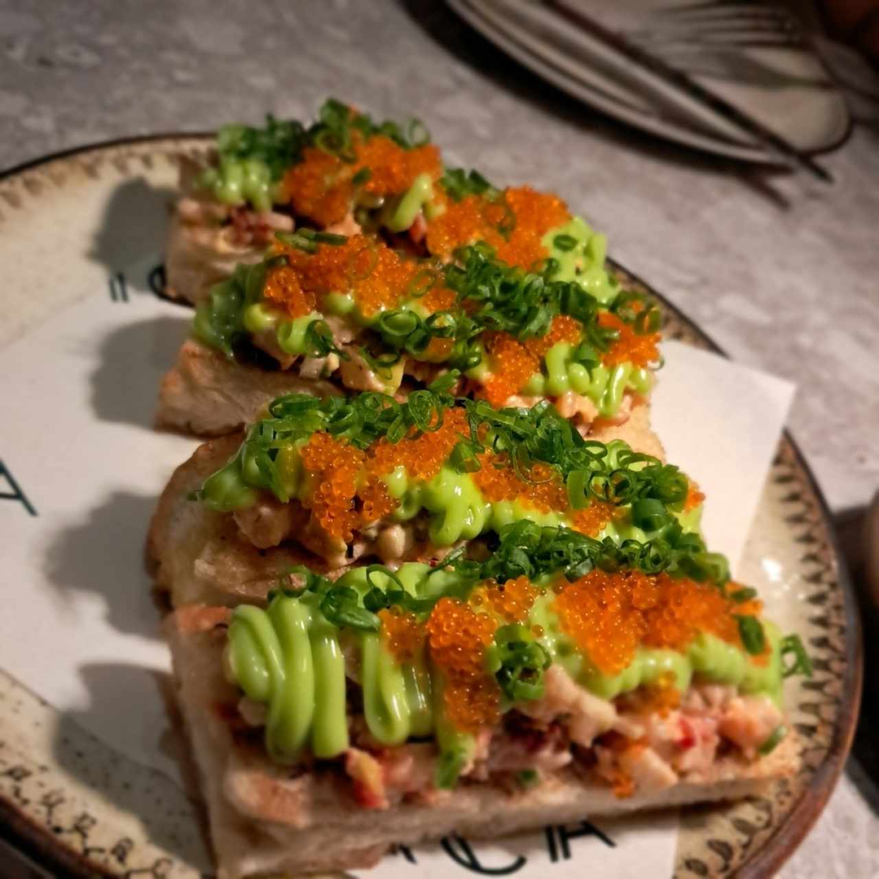 Crostini de Salmón 