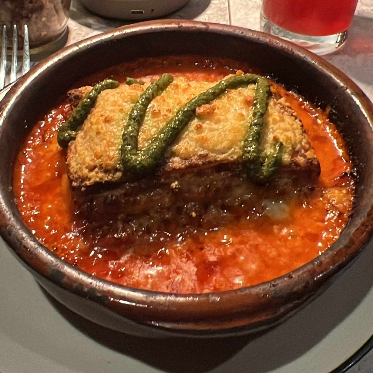 Lasagna de carne
