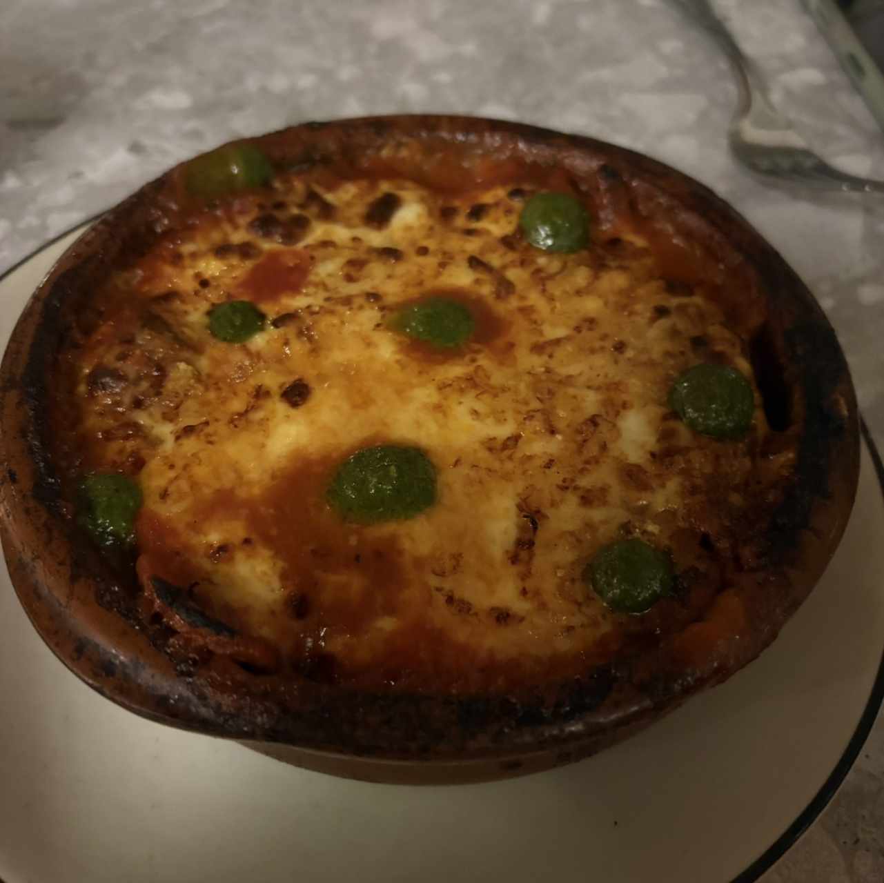 Lasagna de Berenjena y plátano maduro