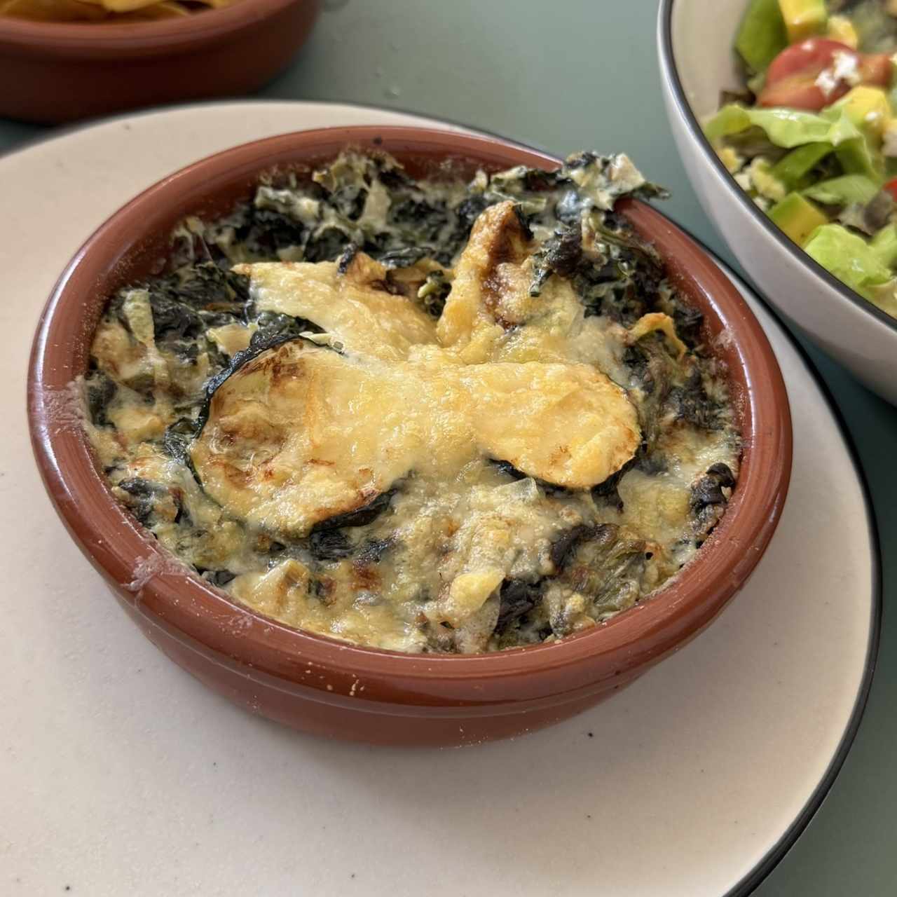 Dip de espinacas
