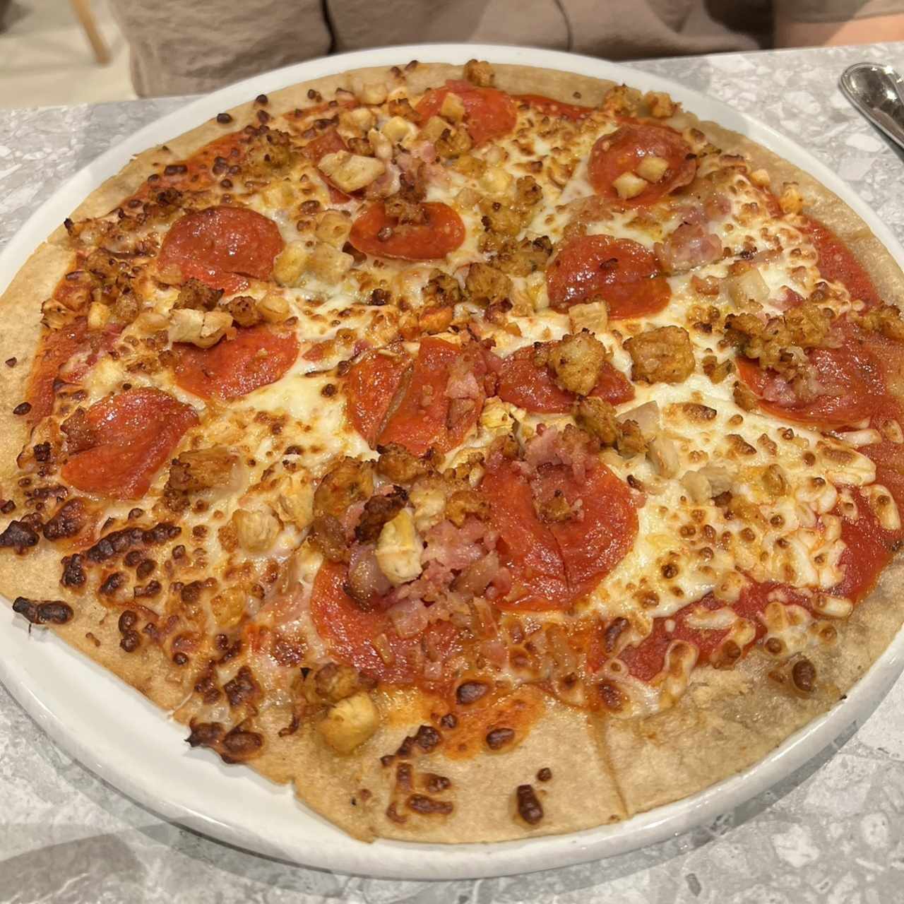 Pizza Cuatro Carnes Gluten Free