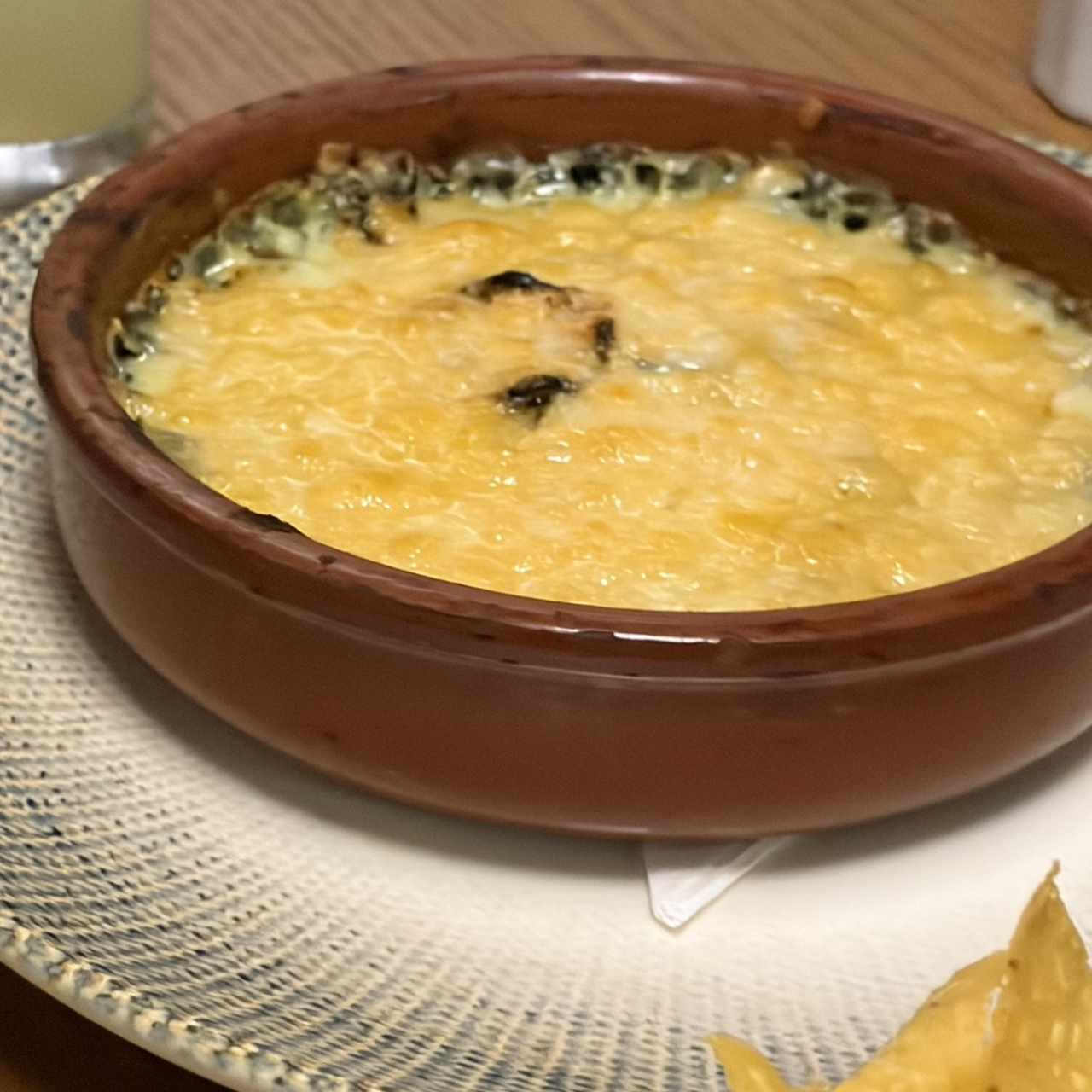 Dip de espinaca y alcachofa 