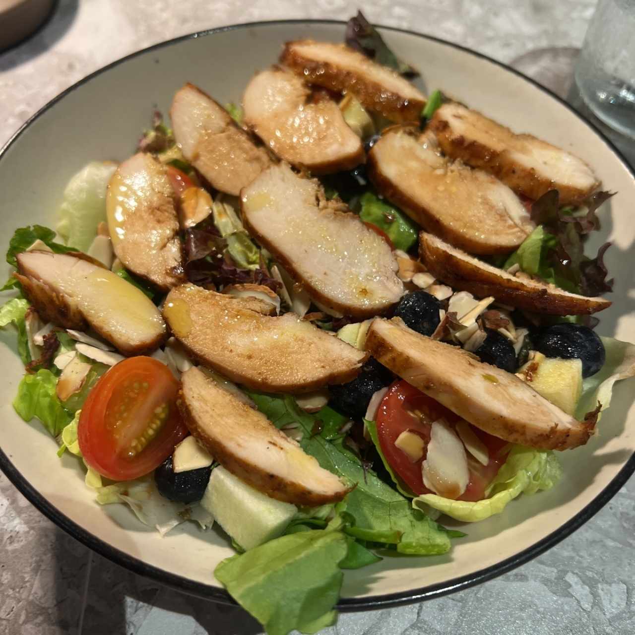 Ensalada de pollo