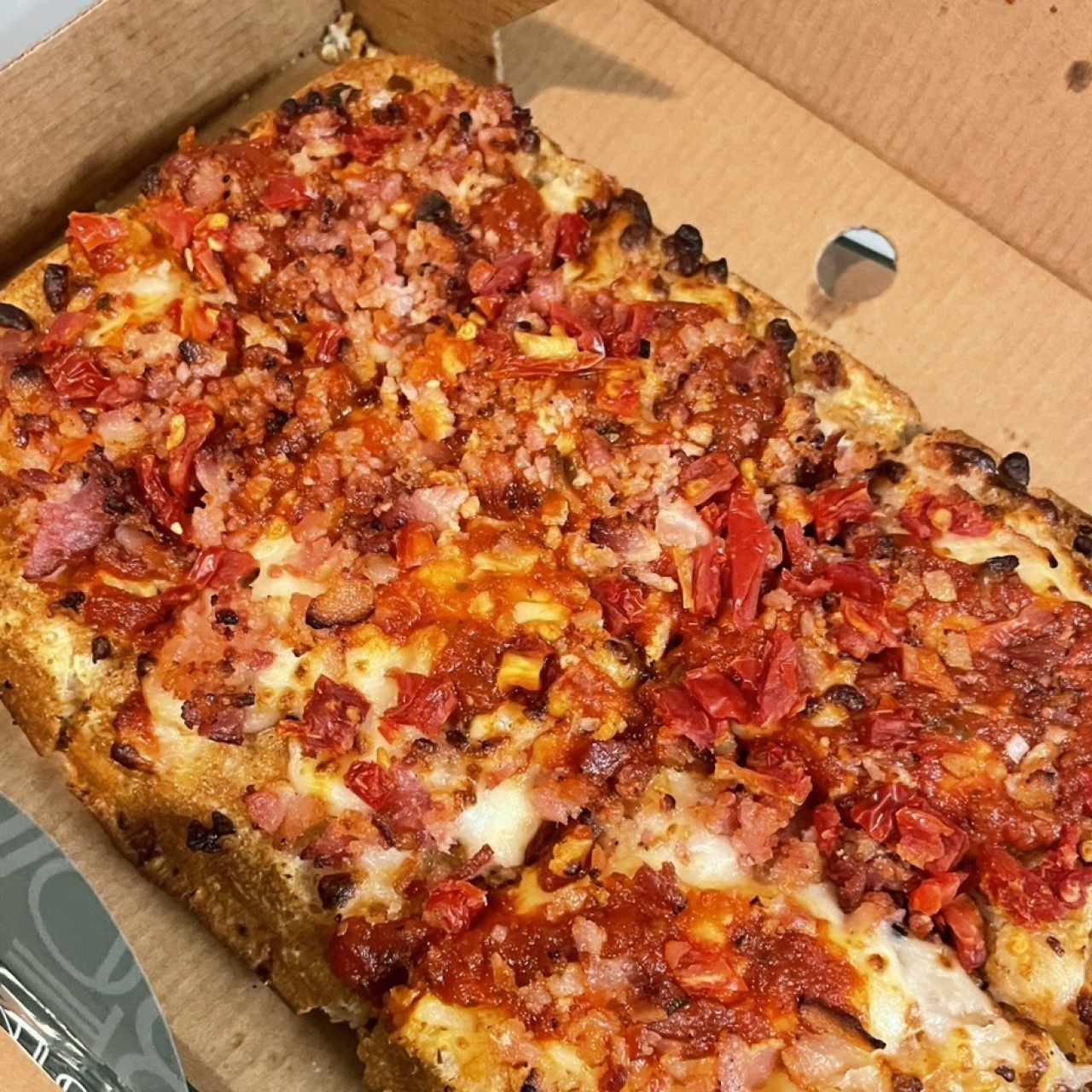 Pizza Detroit de Bacon