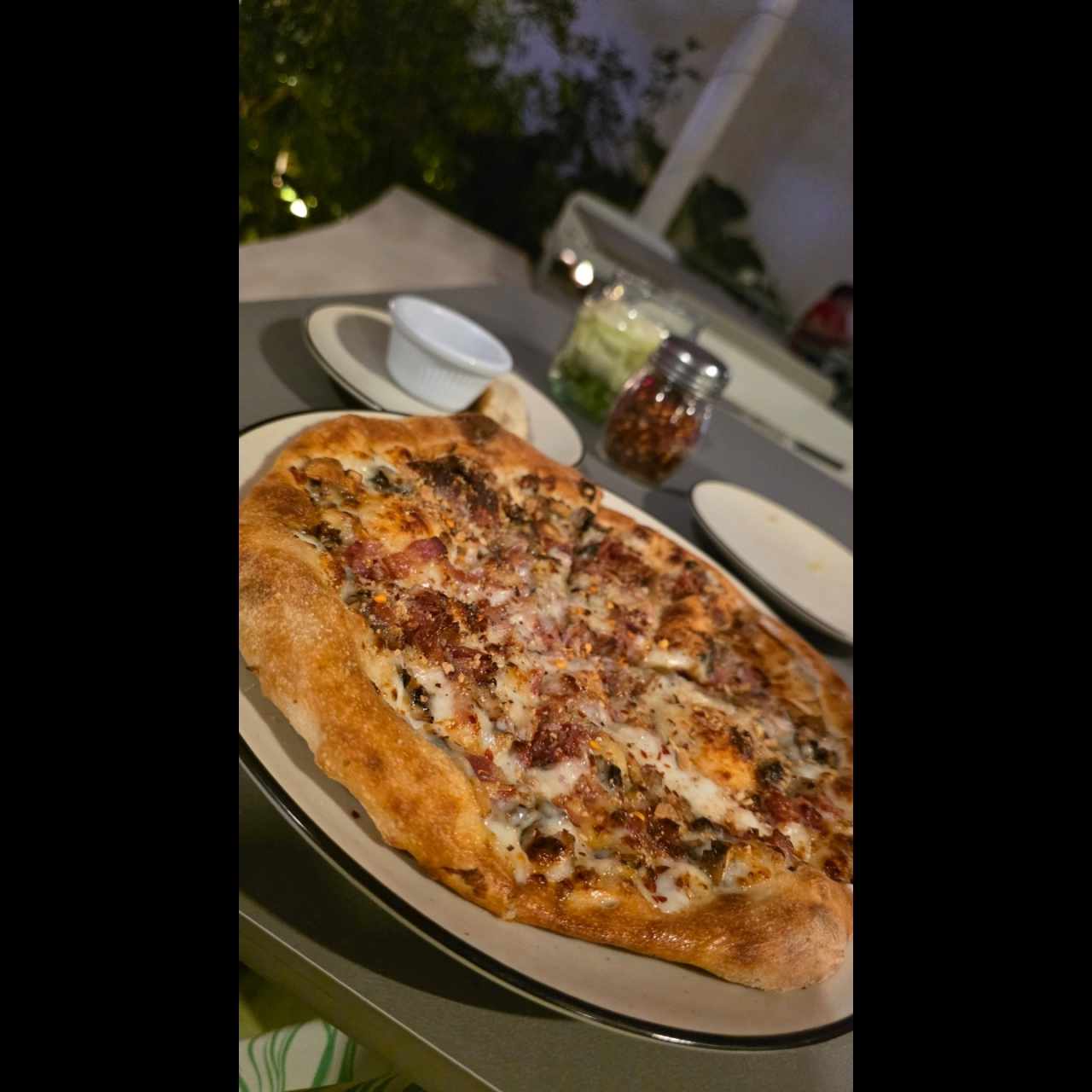 Pizza estupenda.
