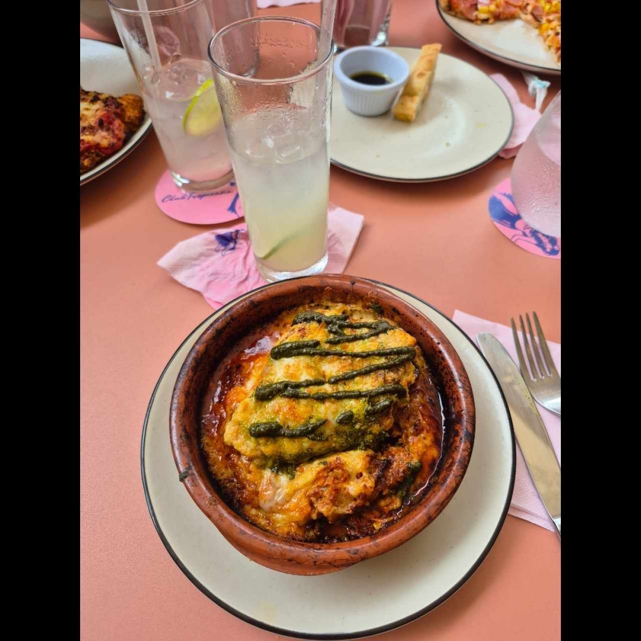 Lasagna de carne