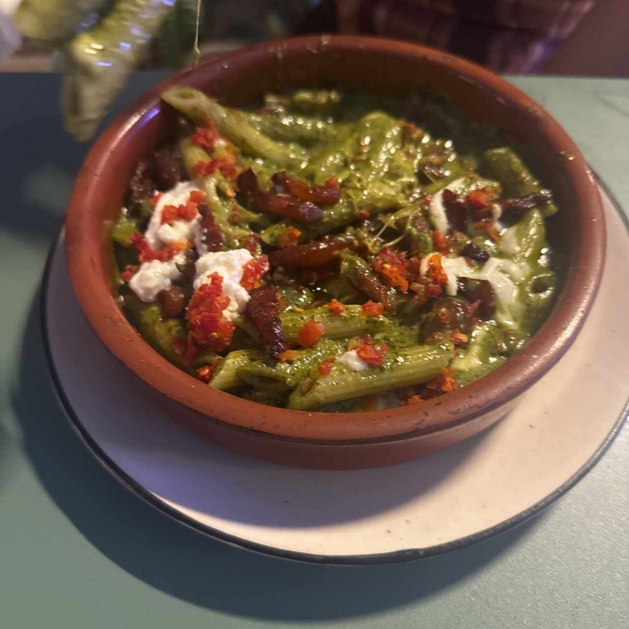 Pasta de pesto