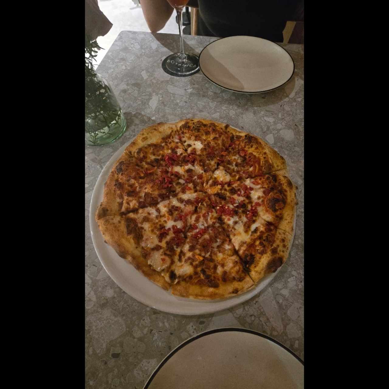 Pizza de bacon