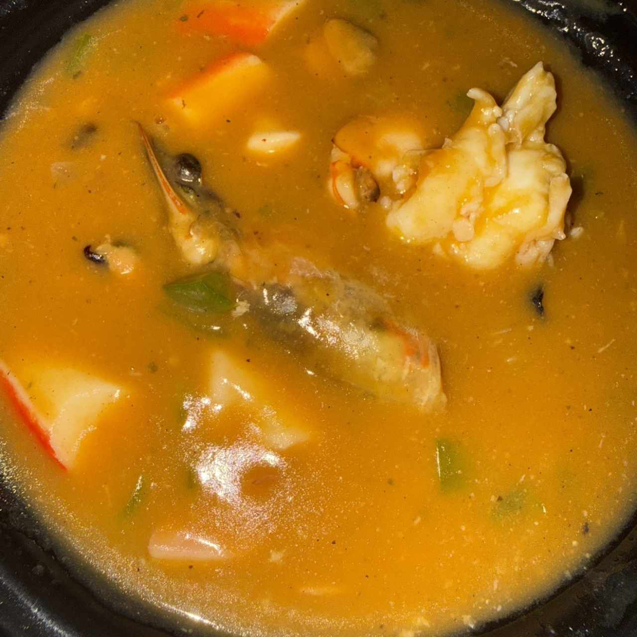 Sopa de mariscos 