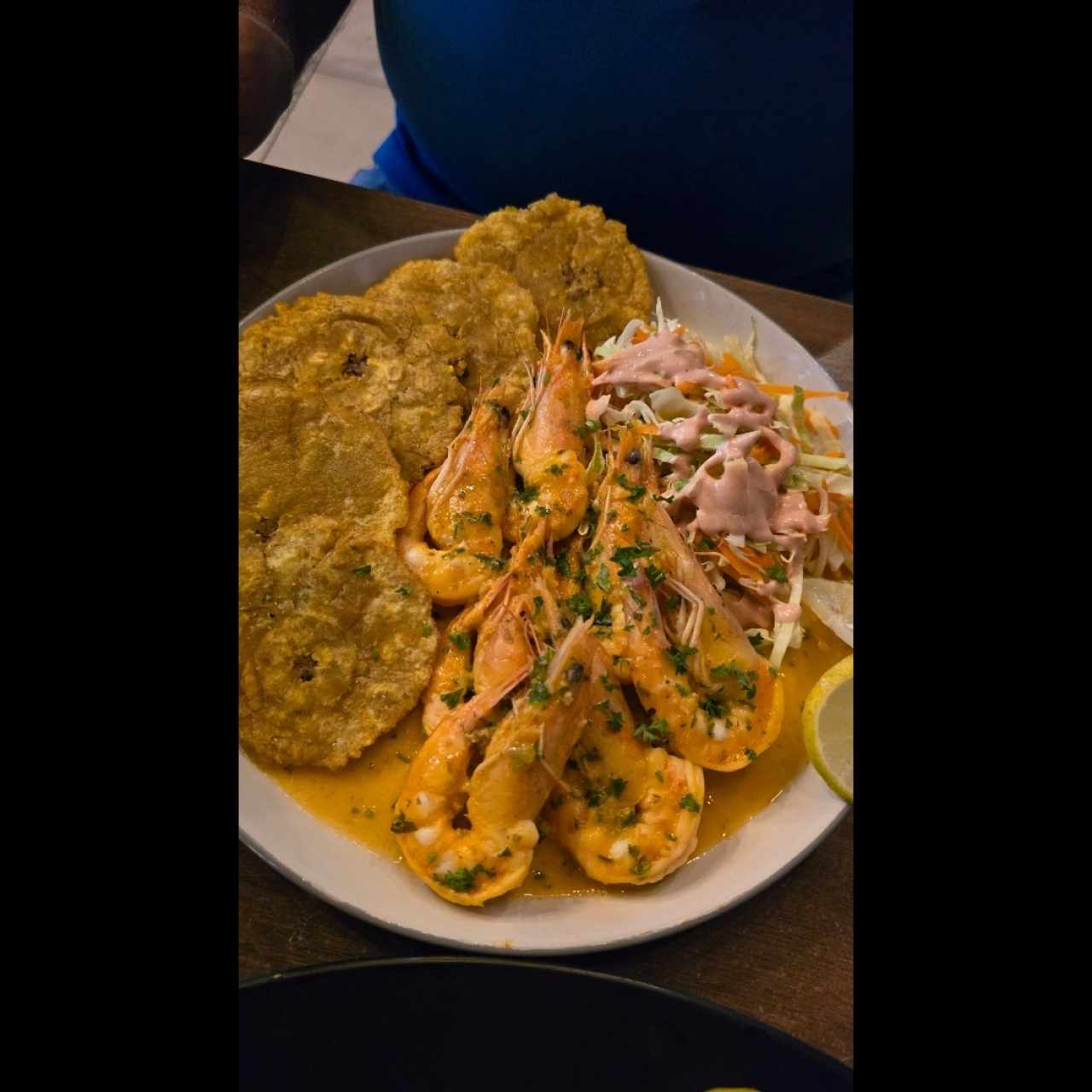 Langostinos al ajillo