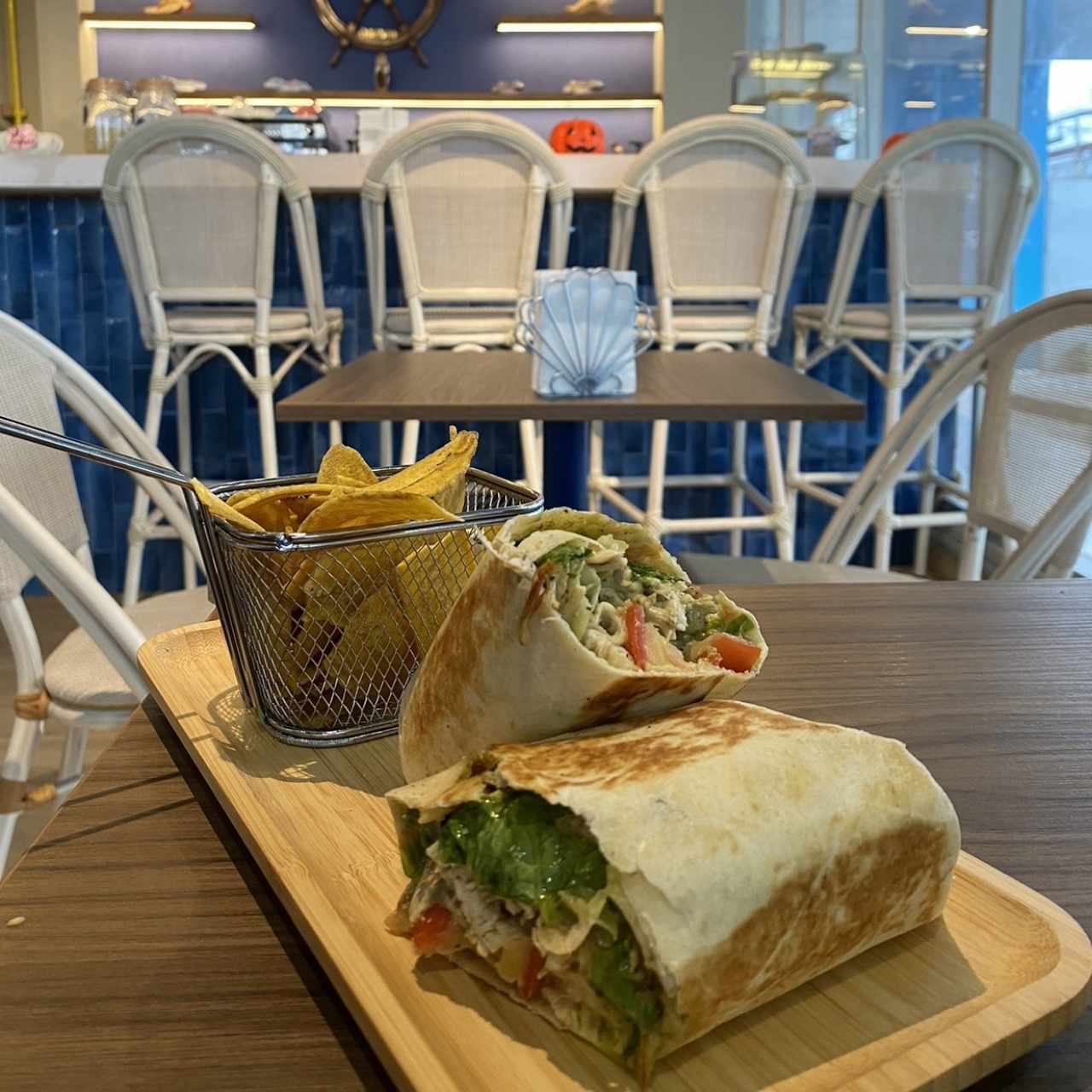 Chicken Pesto Wrap