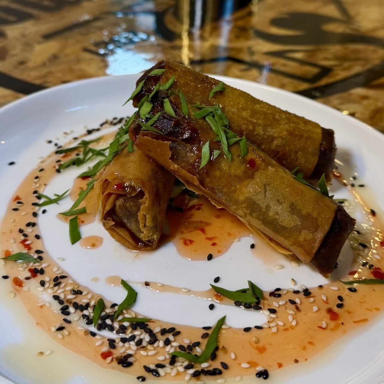 Spring rolls de Brisket 
