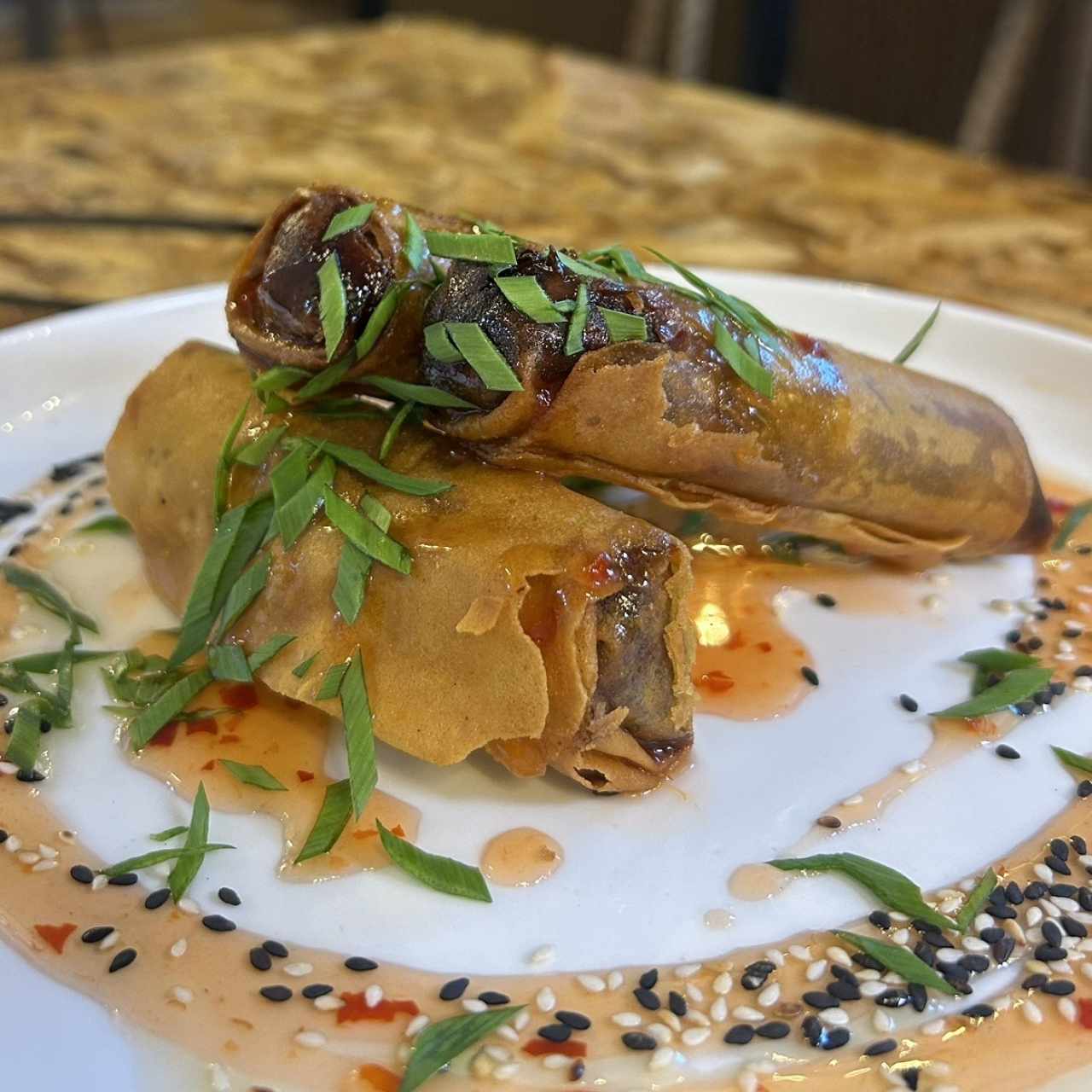 Spring rolls de brisket