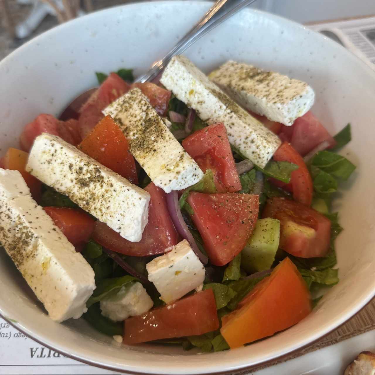 ACOMPAÑAMIENTOS - Ensalada griega